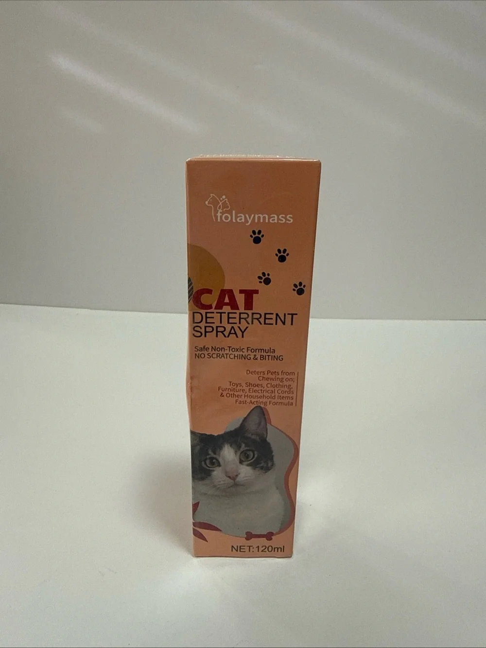 Folaymass Cat Deterrent Spray - new in box help keep your pets deterred